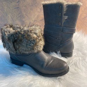 Faux Fur Boots